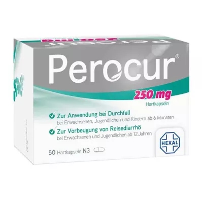 Perocur 250 mg harde capsules, 50 stuks