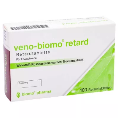 Veno-Biomo retard tabletten met verlengde afgifte, 100 stuks Veno-Biomo retard tabletten met verlengde afgifte, 100 stuks