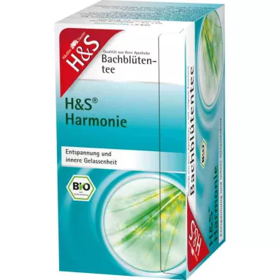 H&amp;s organische Bachbloesemharmonie-filterzak (20x1,5 g)