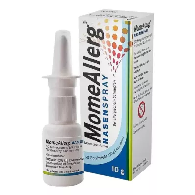 Momeallerg neusspray 50 µg / spray, 10 g Momeallerg neusspray 50 µg / spray, 10 g