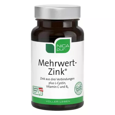 NICAPUR Zinkcapsules met toegevoegde waarde, 60 stuks NICAPUR Zinkcapsules met toegevoegde waarde, 60 stuks
