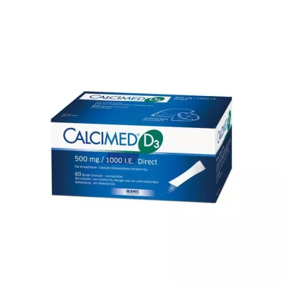 CALCIMED D3 500 mg/1000 I.U. Direct Granulaat, 60 st