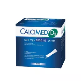 CALCIMED D3 500 mg/1000 I.U. Direct Granulaat, 120 st