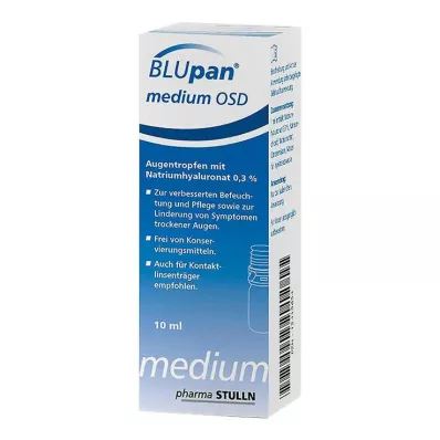 BLUPAN medium OSD Oogdruppels, 10 ml BLUPAN medium OSD Oogdruppels, 10 ml