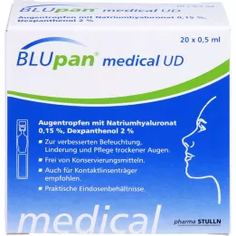 BLUPAN medisch UD Oogdruppels, 20X0,5 ml