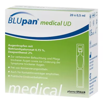 BLUPAN medisch UD Oogdruppels, 20X0,5 ml BLUPAN medisch UD Oogdruppels, 20X0,5 ml