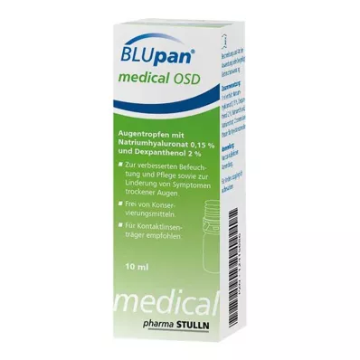 BLUPAN medisch OSD oogdruppels, 10 ml