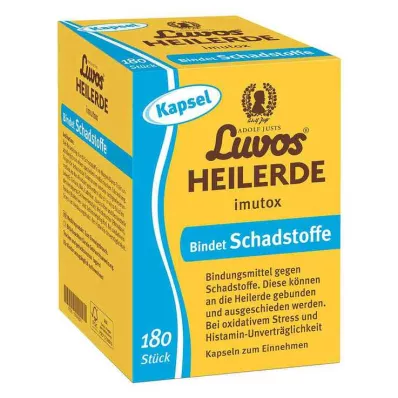 LUVOS Helende aarde imutox capsules, 180 stuks