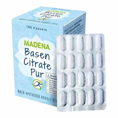 BASEN CITRATE Pur n.Apotheker Rudolf Keil Capsules, 180 stuks