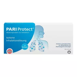 PARI ProtECT Inhalatieoplossing met Ectoïne Ampullen, 10X2,5 ml