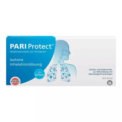 Pari Protect-inhalatieoplossing met Ectoin-ampullen, 10X2,5 ml Pari Protect-inhalatieoplossing met Ectoin-ampullen, 10X2,5 ml
