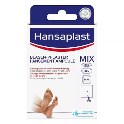 HANSAPLAST Blaarpleister SOS Mengverpakking, 6 stuks HANSAPLAST Blaarpleister SOS Mengverpakking, 6 stuks