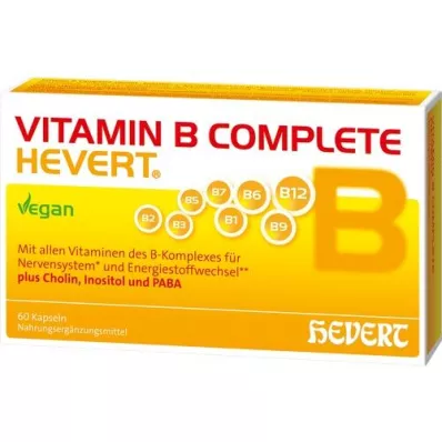 VITAMIN B COMPLETE Hevert capsules, 60 stuks