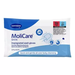 MOLICARE SKIN Washandjes, 8 stuks