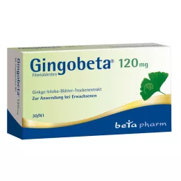 GINGOBETA 120 mg filmomhulde tabletten, 30 stuks