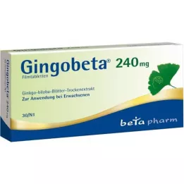 GINGOBETA 240 mg filmomhulde tabletten, 30 st