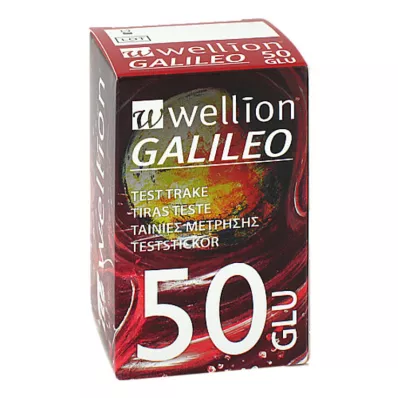 WELLION GALILEO Bloedglucoseteststrips, 50 stuks