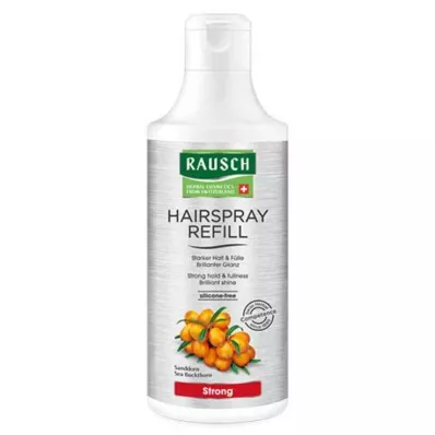 RAUSCH HAIRSPRAY sterke navulling zonder aerosol, 400 ml