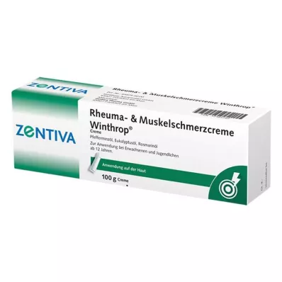 RHEUMA- &amp; Winthrop spierpijncrème, 100 g