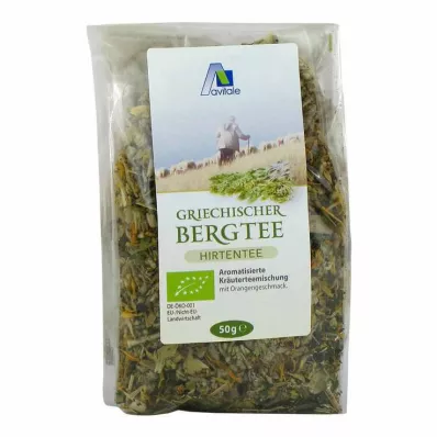 Griekse Bergthee Sinaasappel Biologische Herderthee, 50 g Griekse Bergthee Sinaasappel Biologische Herderthee, 50 g