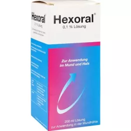 HEXORAL 0,1% oplossing, 200 ml