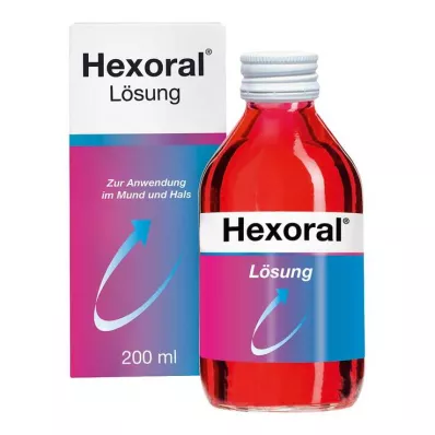 Hexoral®-oplossing voor ontstekingen in de mond, 200 ml