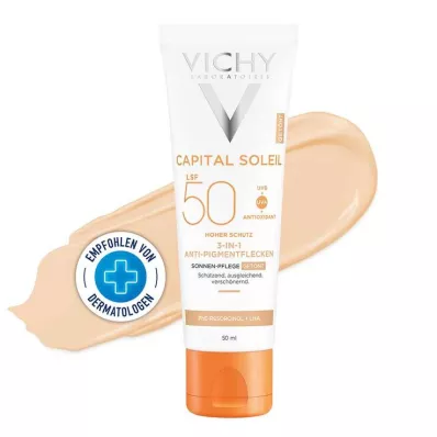 VICHY IDEAL Soleil Anti-Pigmentvlekken Cr.LSF 50+, 50 ml VICHY IDEAL Soleil Anti-Pigmentvlekken Cr.LSF 50+, 50 ml