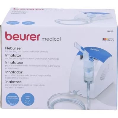 BEURER IH26 inhalator voor bovenste en onderste luchtwegen, 1 st