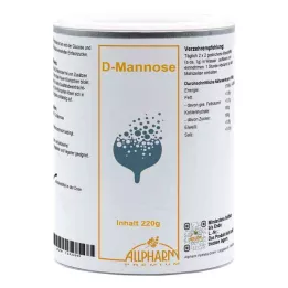 D-MANNOSE PULVER Bewaarblik, 220 g