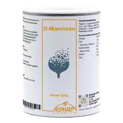 D Mannose-poederopslagcontainer (220 g)