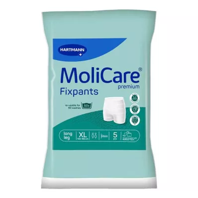 MOLICARE Premium Fixbroek lange pijp maat XL, 5 stuks