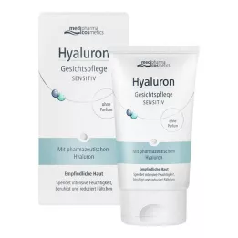 HYALURON GESICHTSPFLEGE gevoelige crème, 50 ml