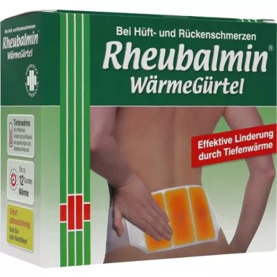 RHEUBALMIN HeatBelt, 3 stuks