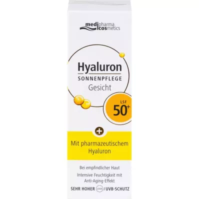 HYALURON SONNENPFLEGE Gezichtscrème LSF 50+, 50 ml