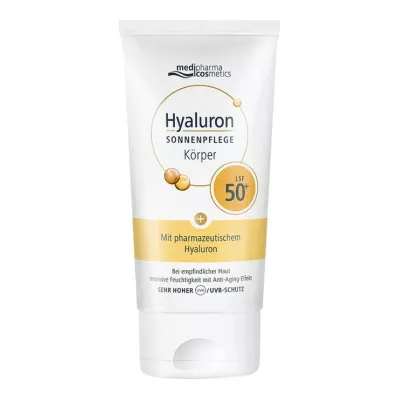 HYALURON SONNENPFLEGE Lichaamscrème LSF 50+, 150 ml HYALURON SONNENPFLEGE Lichaamscrème LSF 50+, 150 ml