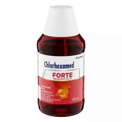 CHLORHEXAMED FORTE alcoholvrije 0,2%-oplossing, 300 ml