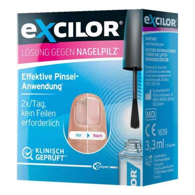 excilor-oplossing tegen nagelschimmel, 1X3,3 ml excilor-oplossing tegen nagelschimmel, 1X3,3 ml