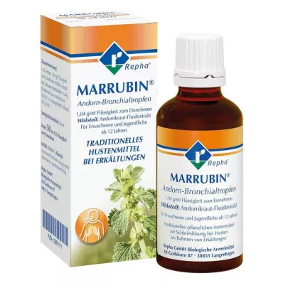 MARRUBIN Andorn bronchiale druppels, 50 ml