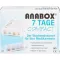 ANABOX Compacte 7 dagen wekelijkse doseerdispenser wit, 1 st