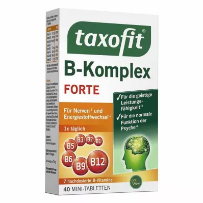 TAXOFIT B-complex tabletten, 40 stuks