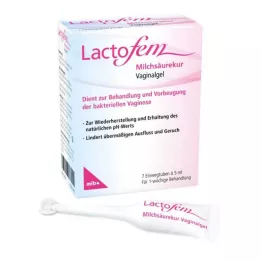 LACTOFEM Melkzuurkuur vaginale gel, 7X5 ml