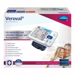 VEROVAL Polsbloeddrukmeter, 1 stuk