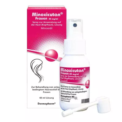 Minoxicutan® vrouwen 20 mg/ml spray, 60 ml Minoxicutan® vrouwen 20 mg/ml spray, 60 ml