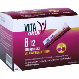VITA AKTIV B12 Direct Sticks met Eiwitbouwstenen, 60 stuks