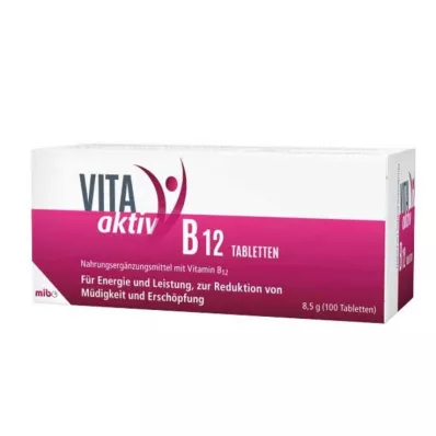 Vita Active B12 tabletten, 100 st Vita Active B12 tabletten, 100 st