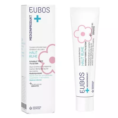 Eubos Kinderhuid Kalm Ectoakut forte 7% Ectoïne Crème, 30 ml Eubos Kinderhuid Kalm Ectoakut forte 7% Ectoïne Crème, 30 ml