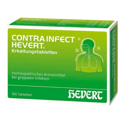 Contrainfect Hevert verkoudheidstabletten (100 stuks) Contrainfect Hevert verkoudheidstabletten (100 stuks)