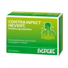 CONTRAINFECT Hevert koude tabletten, 100 stuks