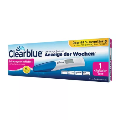CLEARBLUE Zwangerschapstest met weekbepaling, 1 st