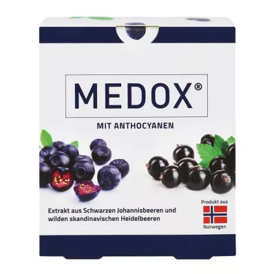 MEDOX Anthocyanen uit wilde bessen capsules, 30 stuks